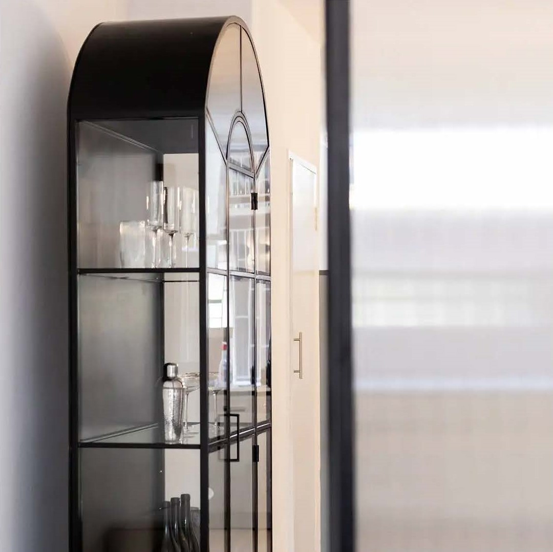 ZARA - Arched Glass Display Cabinet 