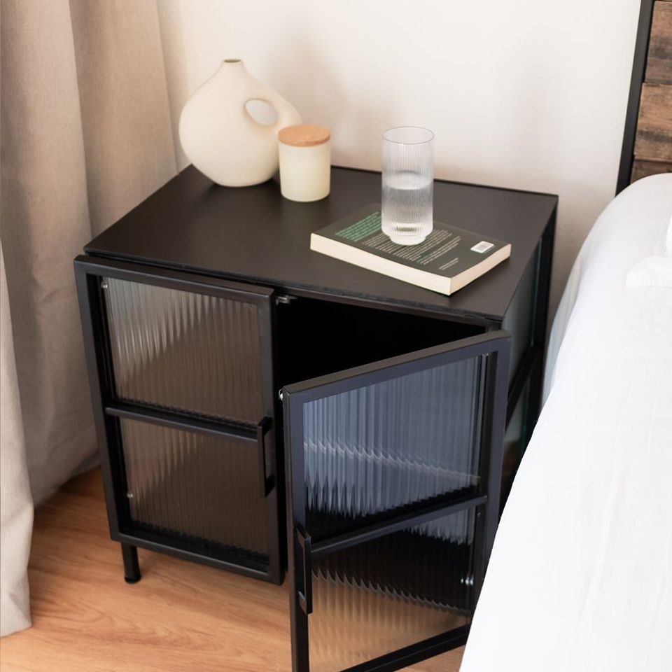 ARIA - Reeded Bedside Cabinet 